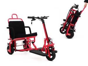 Products: 3 Wheel mobility scooter red - Kiwi Hoverboard & Scooter