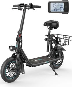 Electric Scooter: Gyroor C1 Electric scooter with Seat NZ