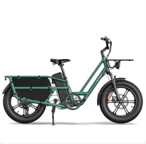Fiido T2 Longtail Cargo E-bike Green - Kiwi Hoverboard & Scooter