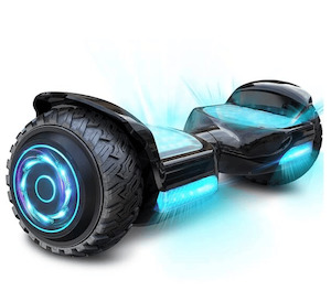 Gyroor G11 Fire Black Offroad Hoverboard - Kiwi Hoverboard