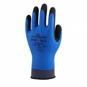 Products: Showa 306 Hydro Blue Gloves (1 Pair) - Kiwi Hygiene Supplies