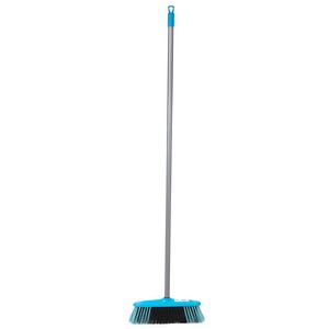 CLEANLINK Indoor Broom With Metal Handle - Kiwi Hygiene Supplies