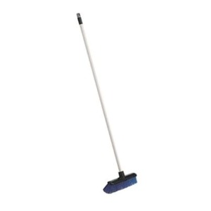 Products: Economy Outdoor Broom, Blue - Kiwi Hygiene Supplies