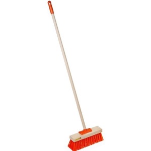 Products: Hi-Vis Yard Brooms (2 Sizes) - Kiwi Hygiene Supplies