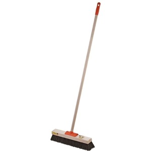 Platform Broom - Brown (5 Sizes) - Kiwi Hygiene Supplies