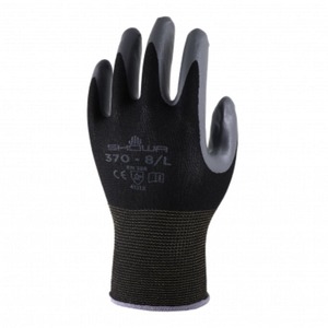 Products: Showa 370 General Purpose Gloves - Black (1 Pair) - Kiwi Hygiene Supplies