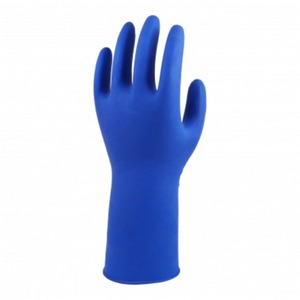 Heavy Duty Blue Latex Gloves (Box of 50) - Kiwi Hygiene Supplies