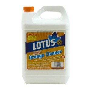 Products: Lotus Citrus Orange Cleaner 5L - Kiwi Hygiene Supplies