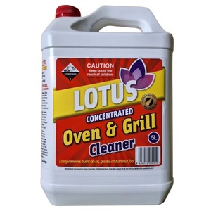 Products: Lotus Concentrated Oven & Grill Cleaner 5L - Kiwi Hygiene Supplies