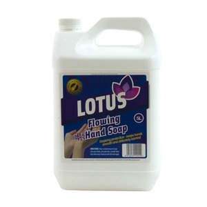 Products: Lotus Flowing Hand Soap, White 5L - Kiwi Hygiene Supplies