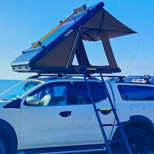Roof Top Tent 1: (2025 SALE) KIWIKINGS Aluminum Triangle K5-A1.3T hard shell roof top tent