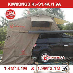 (2025 SALE) KIWIKINGS(TENT+ANNEX) CLASSIC ROOF TOP TENT SOFT TOP ROOF TENT