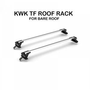 KIWIKINGS KWK HD Crossbar KWK TF Roof Rack for Bare roof 128cm clip-on mount