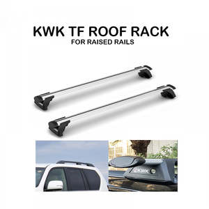 Frontpage: KIWIKINGS KWK HD Crossbar KWK TF Roof Rack for Raised Rails for roof tent crossbar