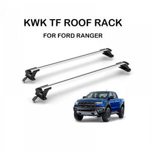 KIWIKINGS KWK HD Crossbar KWK TF Roof Rack for Ford ranger 128cm clip-on mount