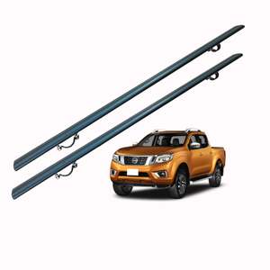 Frontpage: Nissan-Navara Heavy Duty Roof Racks with factory raised roof rails
