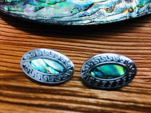 Paua Shell Cufflinks Boxed