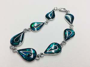 Paua Shell Bracelet Drops