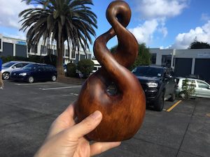 Wood Carving: Beautiful Wood Carving Double Twist