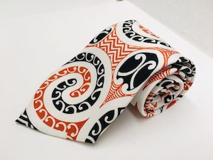 New Zealand Maori Koru Tie