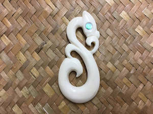 Bone Carving: X-Large Bone Carving Manaia