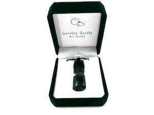 Lashed Greenstone Toki with Twist 50mm