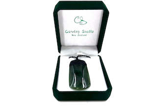 Lashed Greenstone Nephrite Jade Maori Toki 52mm