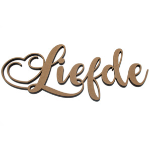 Products: Word Liefde Kiwi Laser