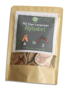 Frontpage: Learn to Sign: Alphabet magnets