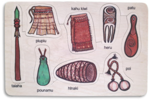 Language Puzzles: Taonga Tuturu | Maori Artefacts puzzle