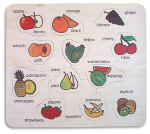 NZ's Favourite Fruit puzzle