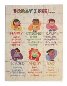 English: Today I Feel jigsaw puzzle