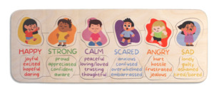 English: Forms of Emotions puzzle