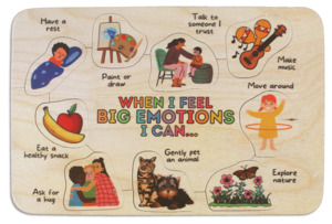 English: Coping with Big Emotions puzzle