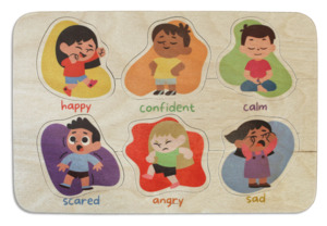 English: Core Emotions puzzle