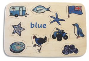 Kiwi Colours Blue puzzle