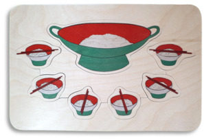 East Asia: Wok & Rice Bowls puzzle