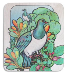 Native Wildlife: Kereru & Karaka puzzle