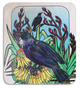Tui, Harakeke & Kowhai puzzle