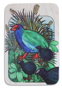 Native Wildlife: Takahe & Chicks puzzle