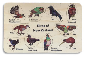 Native Birds: NZ Birds puzzle