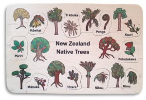 NZ Native Trees puzzle