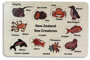 NZ Sea Creatures puzzle