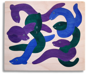 Colourful Fun: Seven Eels puzzle