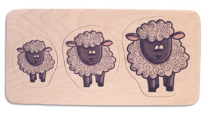 First Puzzles: Three Sheep puzzle