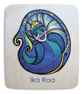 Maori Atua Puzzles: Ika-roa puzzle