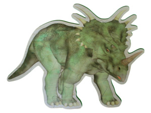 Dinosaurs: Giant Styracosaurus floor puzzle