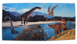 Dinosaurs: Dinosaurs at the Beach puzzle
