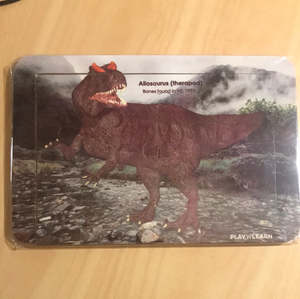 Clearance Seconds: Second - Allosaurus 12pce jigsaw cut