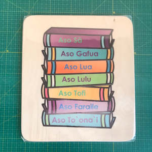 Clearance Seconds: Second - Days of the Week Samoan/English